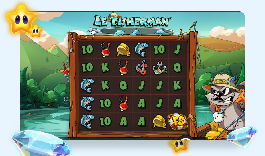 Le Fisherman speelveld - Gameplay