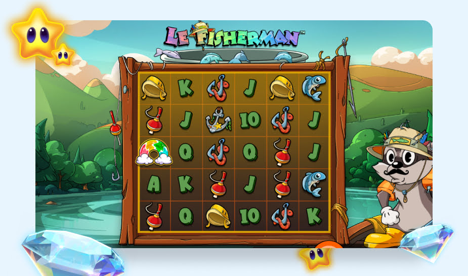 Le Fisherman speelveld - Regenboog