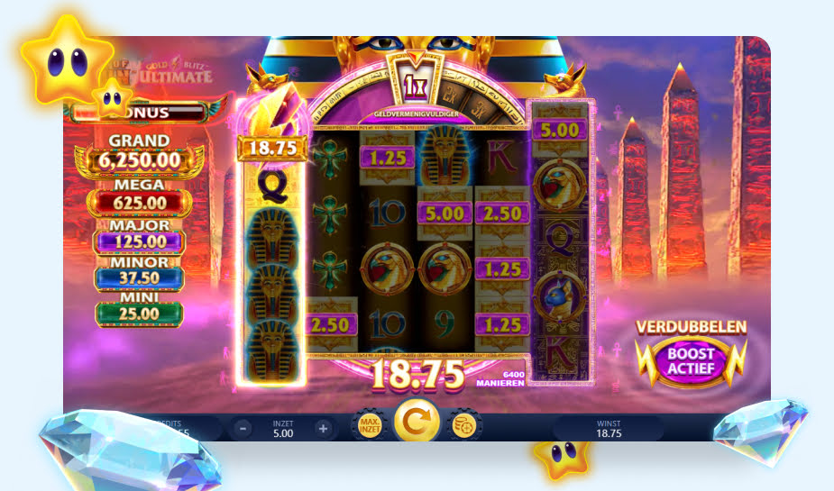 Mask of Amun Gold Blitz Ultimate Speelveld - Verzamelsymbool