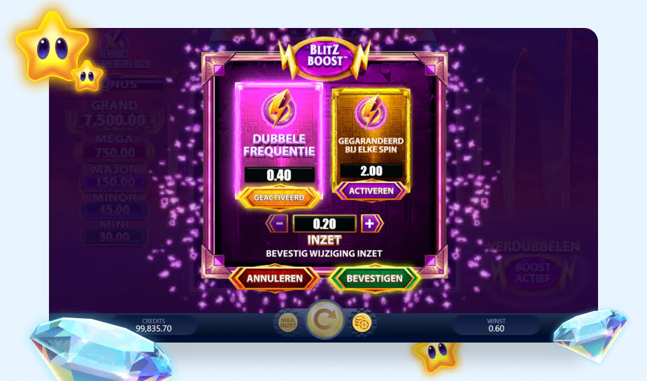 Mask of Amun Gold Blitz Ultimate Speelveld - Blitz Boost