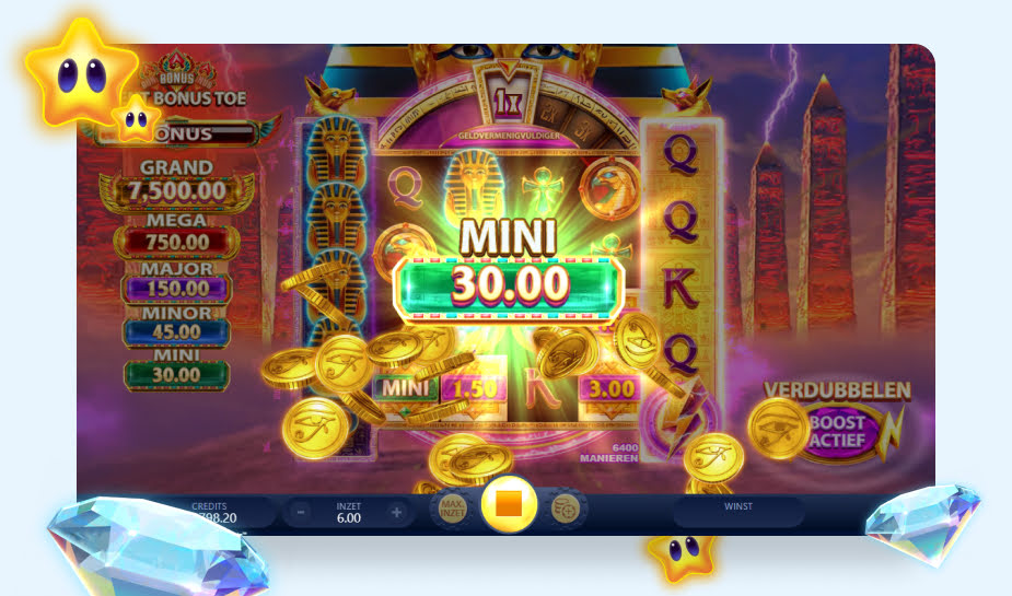 Mask of Amun Gold Blitz Ultimate Speelveld - Mini