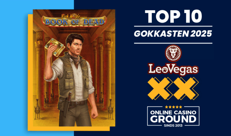 Top 10 gokkasten van Leovegas 2025 logo