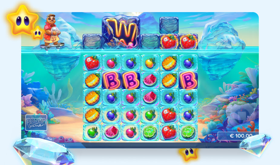 Tropicool 5 speelveld - Bonus gespeeld