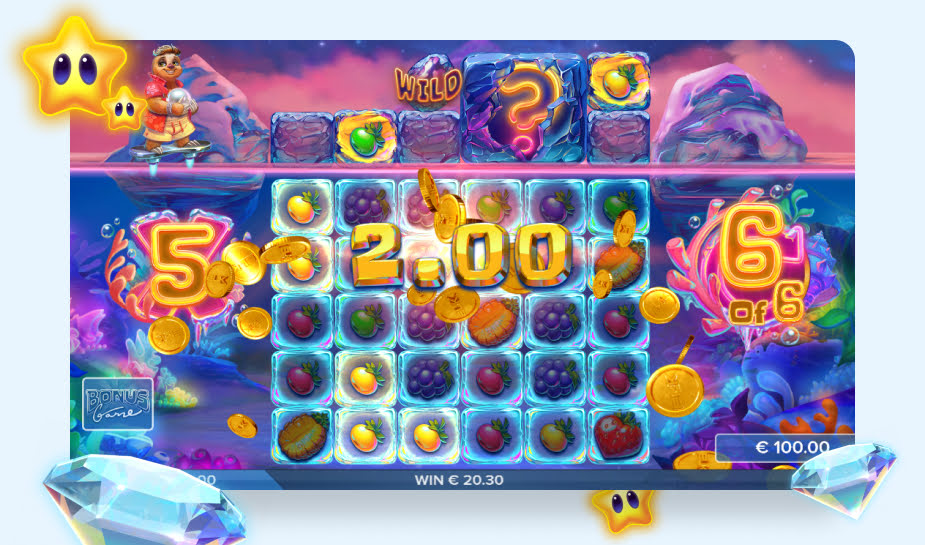 Tropicool 5 speelveld - Bonusronde