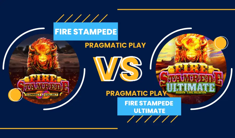 Slots battle Fire Stampede vs Fire Stampede Ultimate