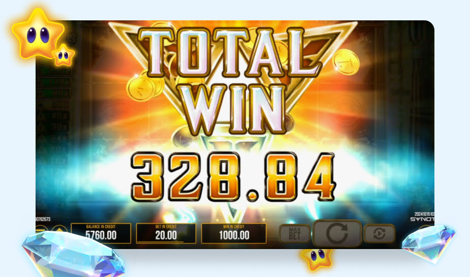 Age of Pyramids speelveld - Total Win