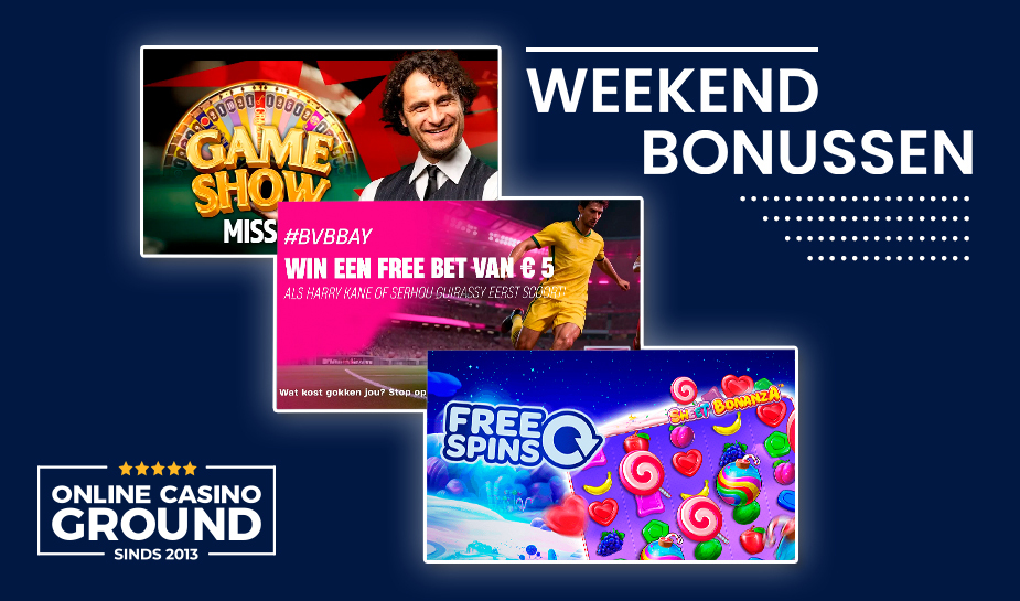 Top bonussen voor het weekend