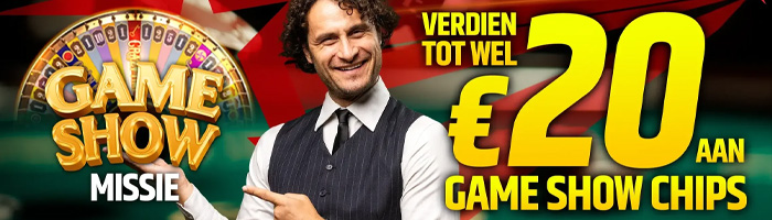 voltooi drie missies bij starcasino en krijg 20 euro aan game show chips