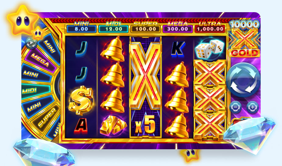 10000x Gold Speelveld - Gameplay