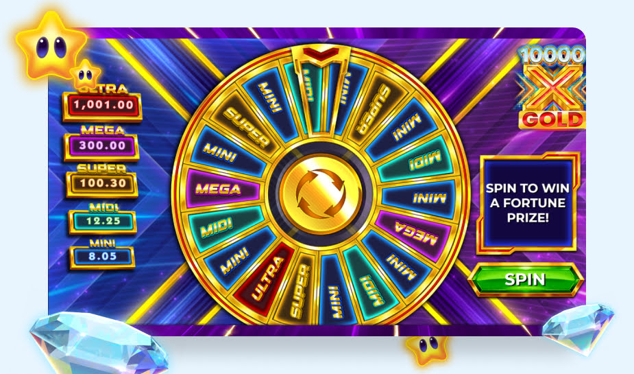 10000x Gold Speelveld - Wheel