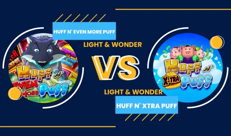 Slots battle: Huff N' Even More Puff vs Huff 'n Xtra Puff