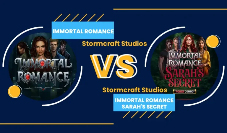 Slots battle Immortal Romance vs Immortal Romance Sarah's Secret