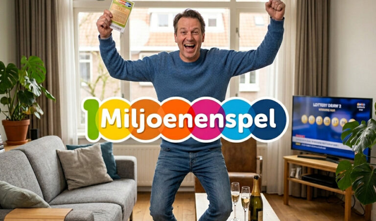 Speler uit Enkhuizen wint 1 miljoen euro met miljoenenspel logo