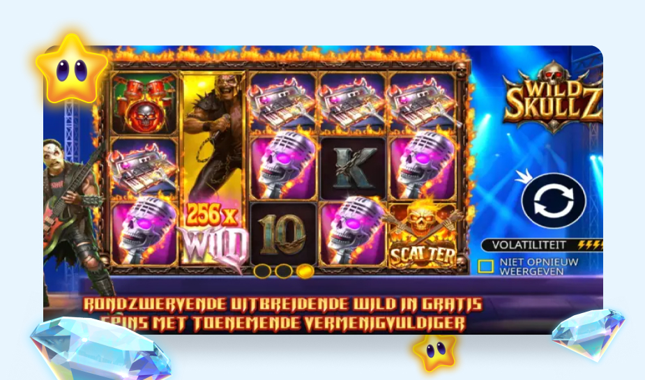 Wild Skullz hoe te spelen