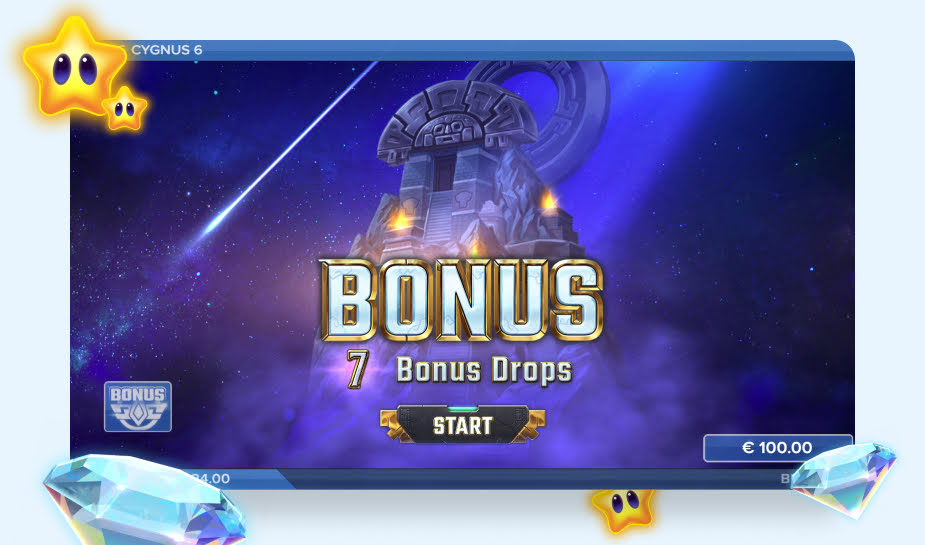 Cygnus 6 speelveld - bonus