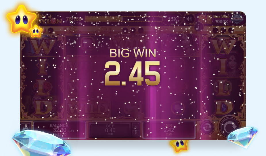 Gates of Babylon Speelveld - Big Win