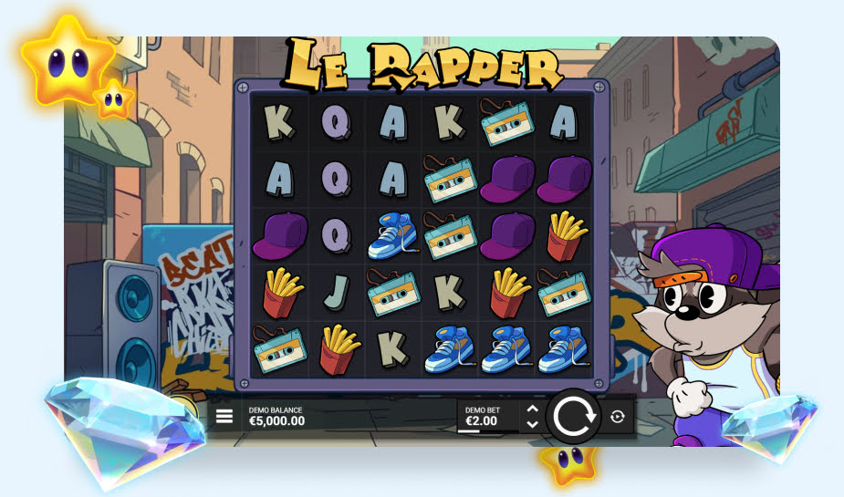 Le Rapper Speelveld - Gameplay