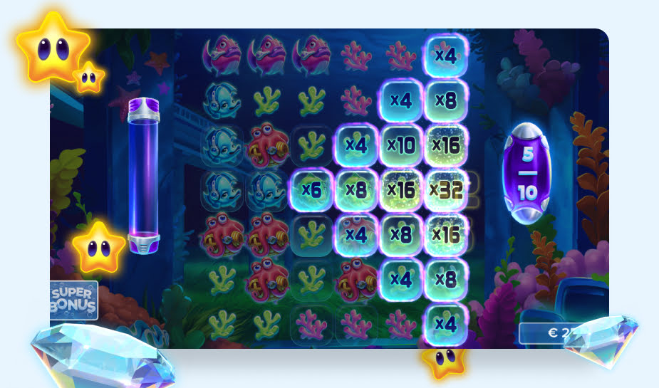 Oxygen 3 Speelveld - bonusronde