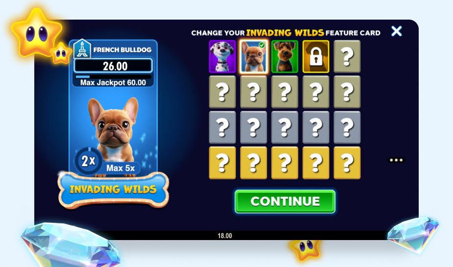 Paw Pack Assembl'em Speelveld Kaart selectie