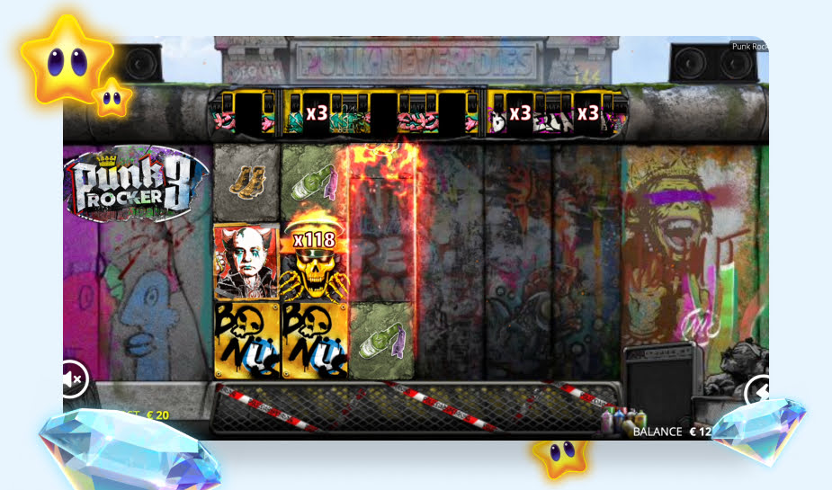 Punk Rockers 3 Speelveld - Bonus