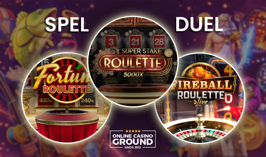 Spel duel: Dit is het beste alternatieve roulette spel
