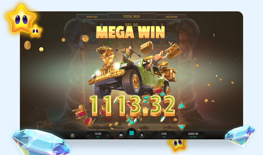 Temple Tumble 2 Dream Drop speelveld - Mega win