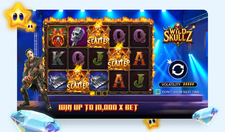 Wild Skullz Speelveld - Gamplay