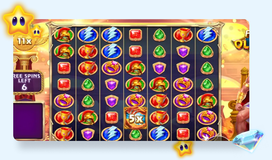 Fortune of Olympus speciale functie