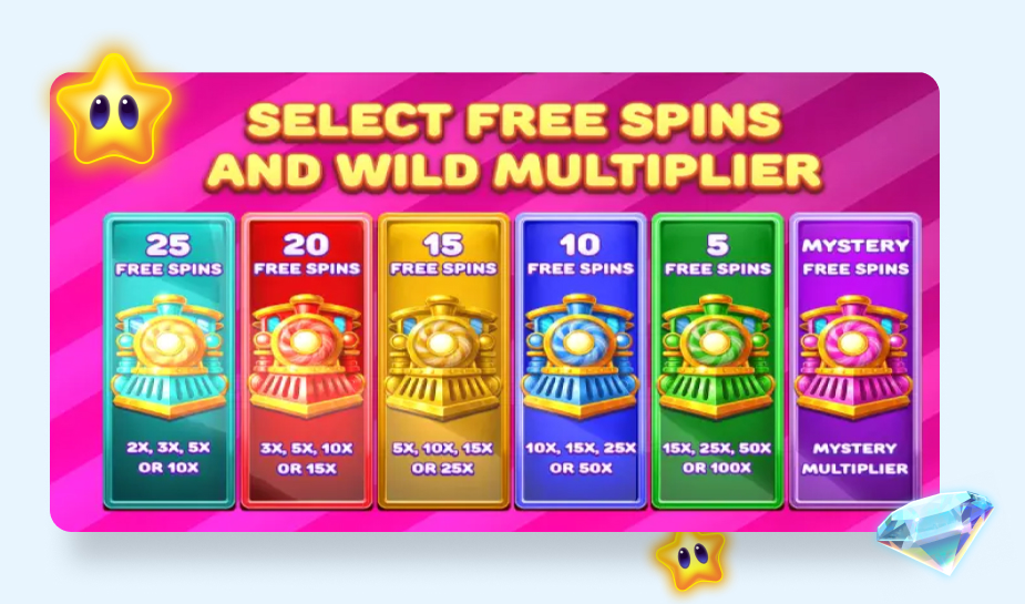 Jelly Express keuze bonus 