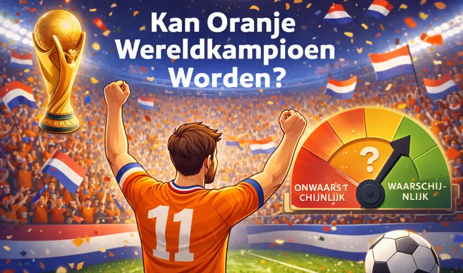 Kan Oranje wereldkampioen worden? Dit zeggen de bookmakers