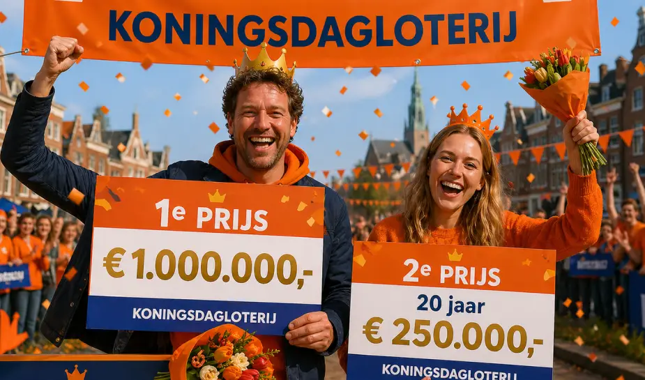 Grote Koningsdagtrekking prijzen vallen in Leidschendam en Bennekom