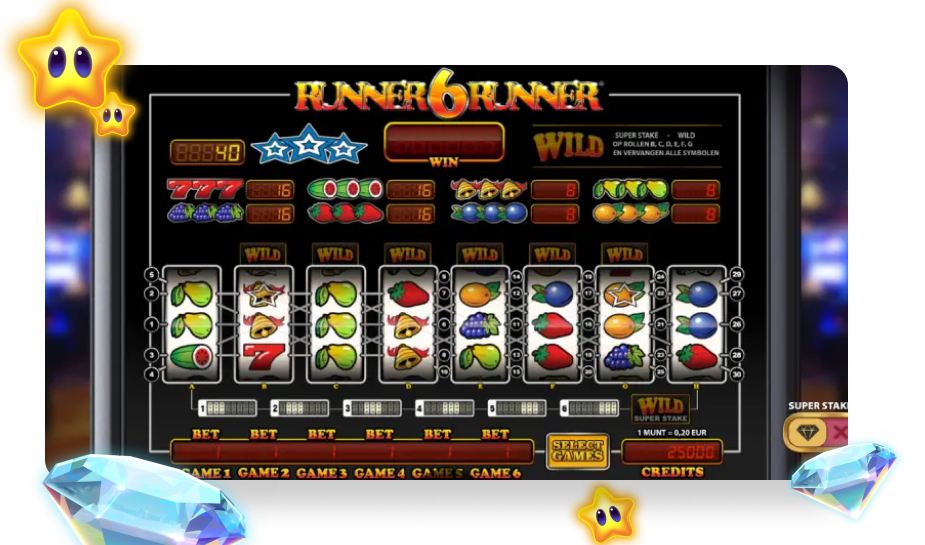 Runner 6 Runner speelveld