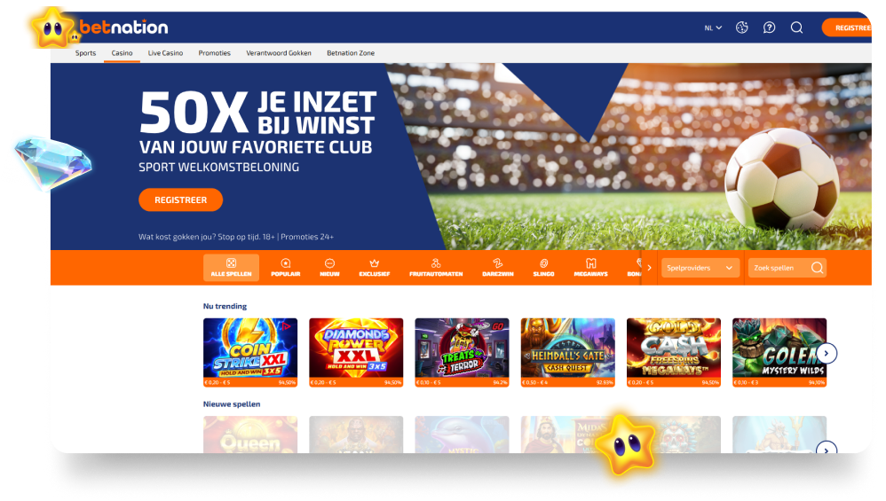 foto van de website van Betnation