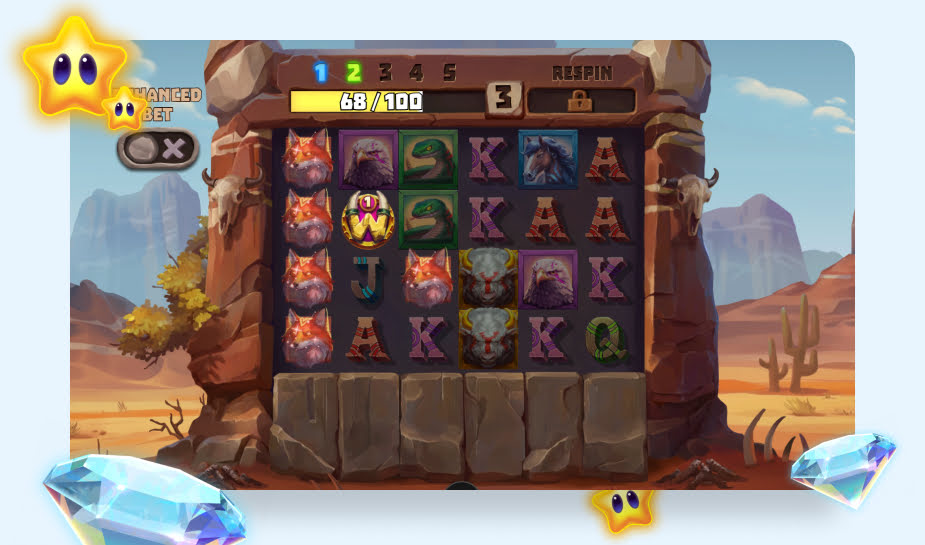 Celestial Buffalo Speelveld - Wild