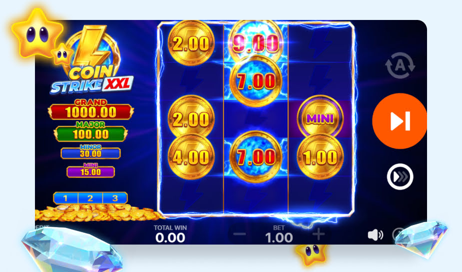 Coin Strike XXL Hold and Win Speelveld - Bonusronde 2