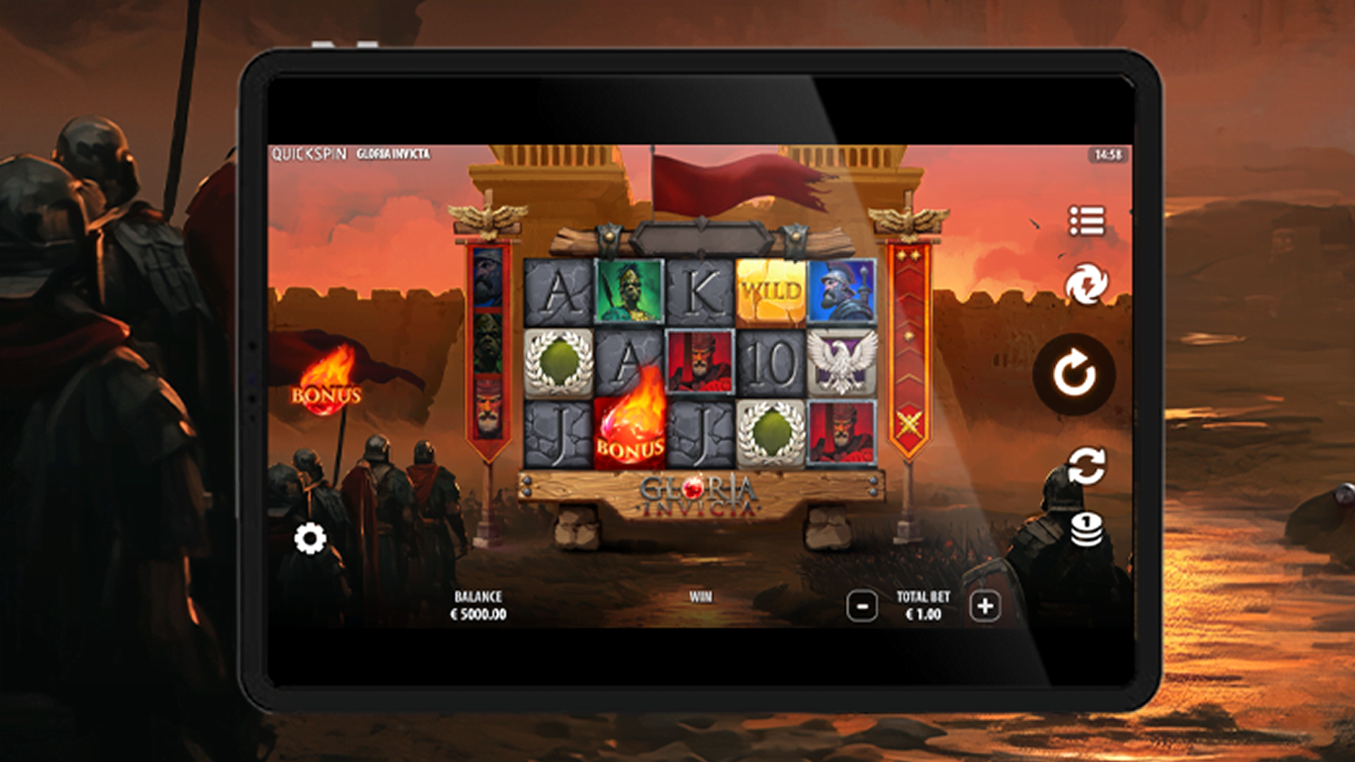 Gloria Invicta afbeelding desktop