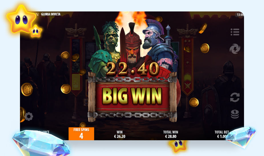 Gloria Invicta Speelveld - Big Win