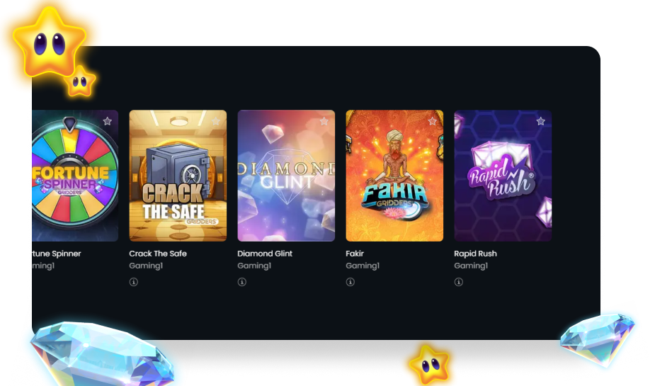 Kies een Gridders spel