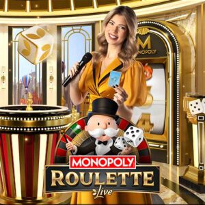 Monopoly Roulette Live van Evolution Gaming logo