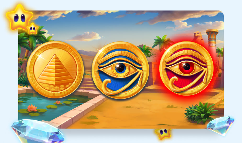 Mummy Jewels 100 - Geld en collect symbolen