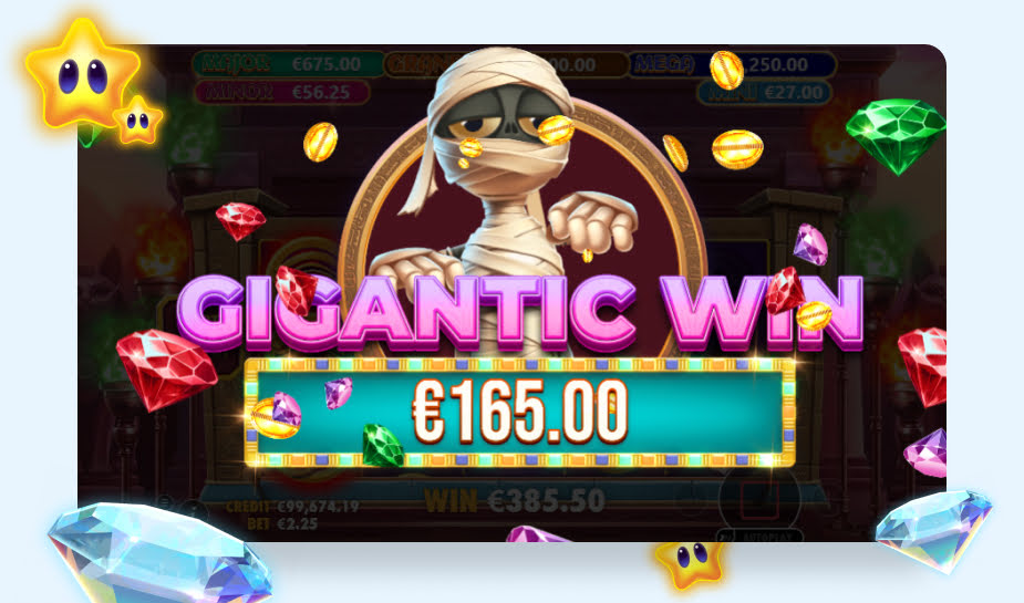 Mummy Jewels 100 Speelveld - Gigantic Win