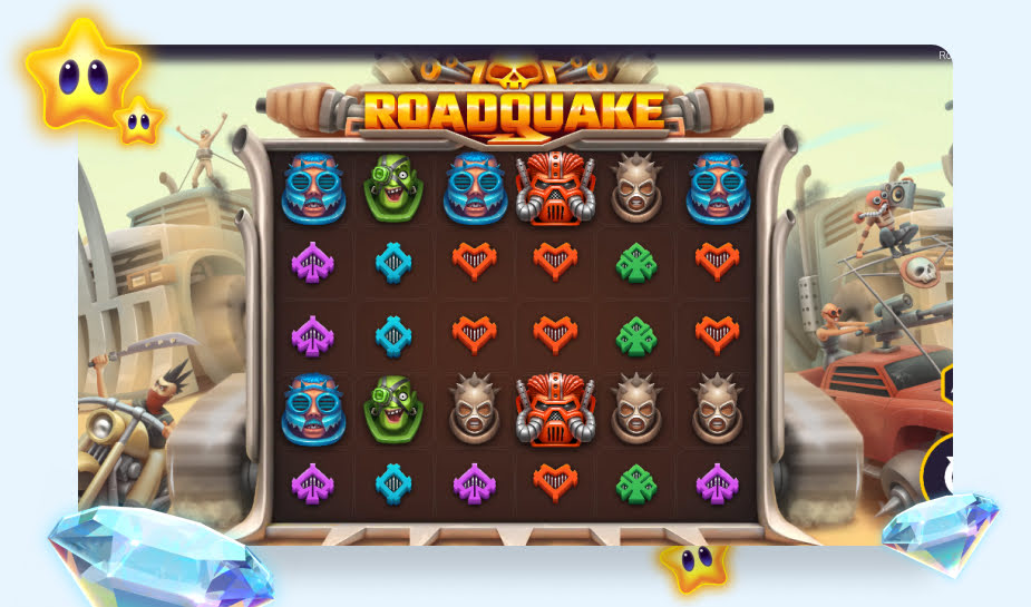 Roadquake speelveld - Gameplay