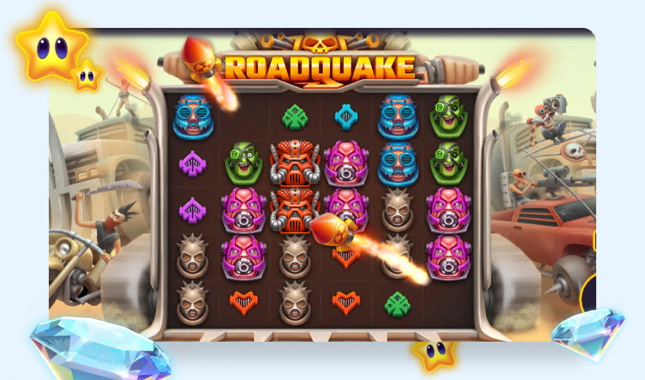 Roadquake speelveld - Pijlen
