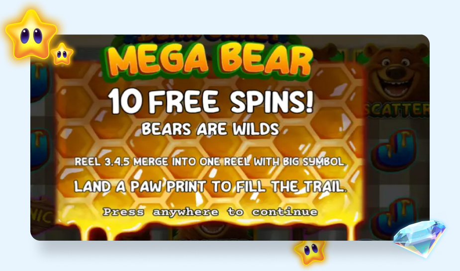 Bear Crazy free spins