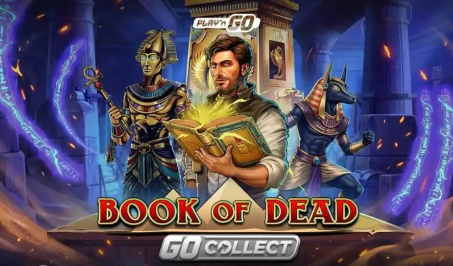 Book of Dead GO Collect spellogo spelduel