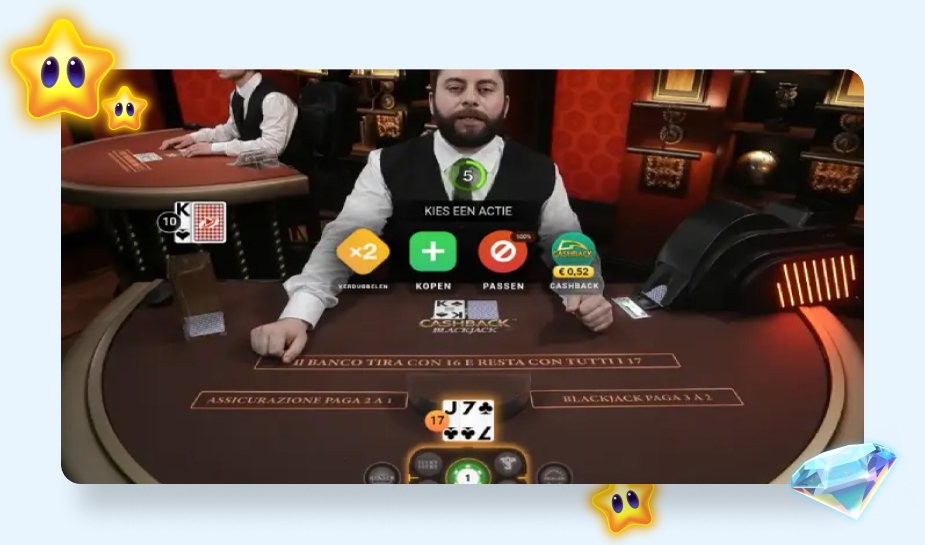 Cashback Blackjack 