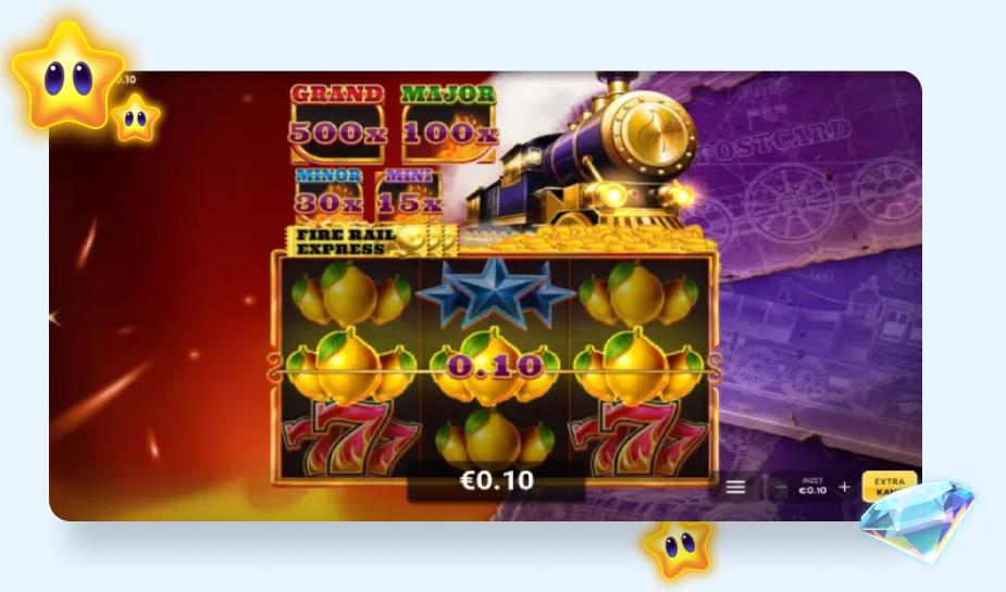 Fire Rail Express Hold & Win