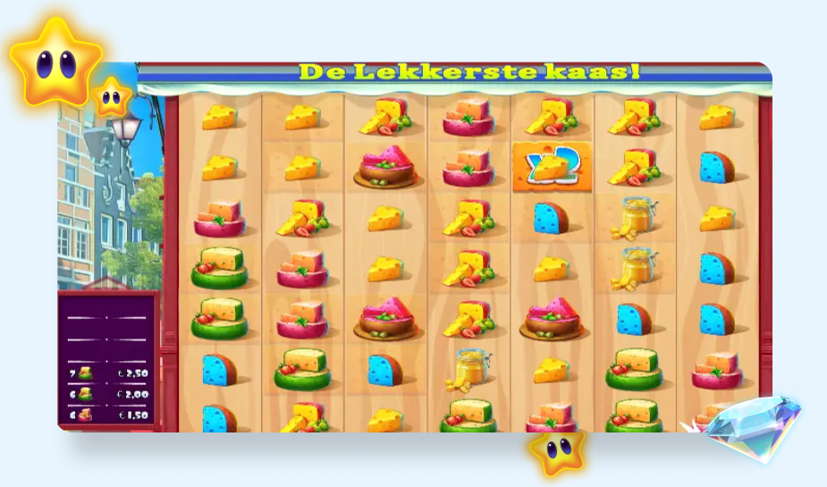Ik wil Kaas slot feature