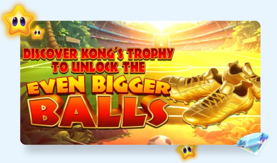 Kong Even Bigger Balls Kong's Trophy 925x545px