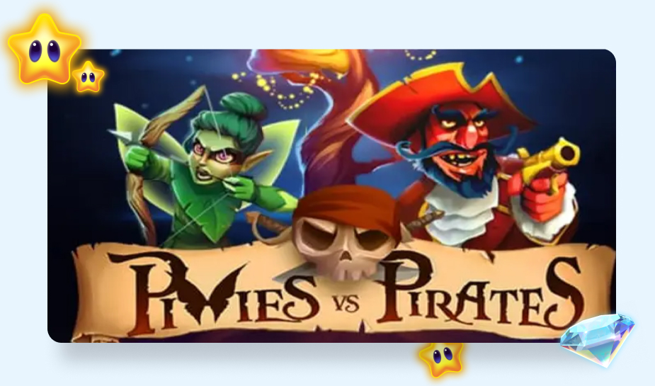 Pixies Versus Pirates logo Eerste xWays spel 925x545px